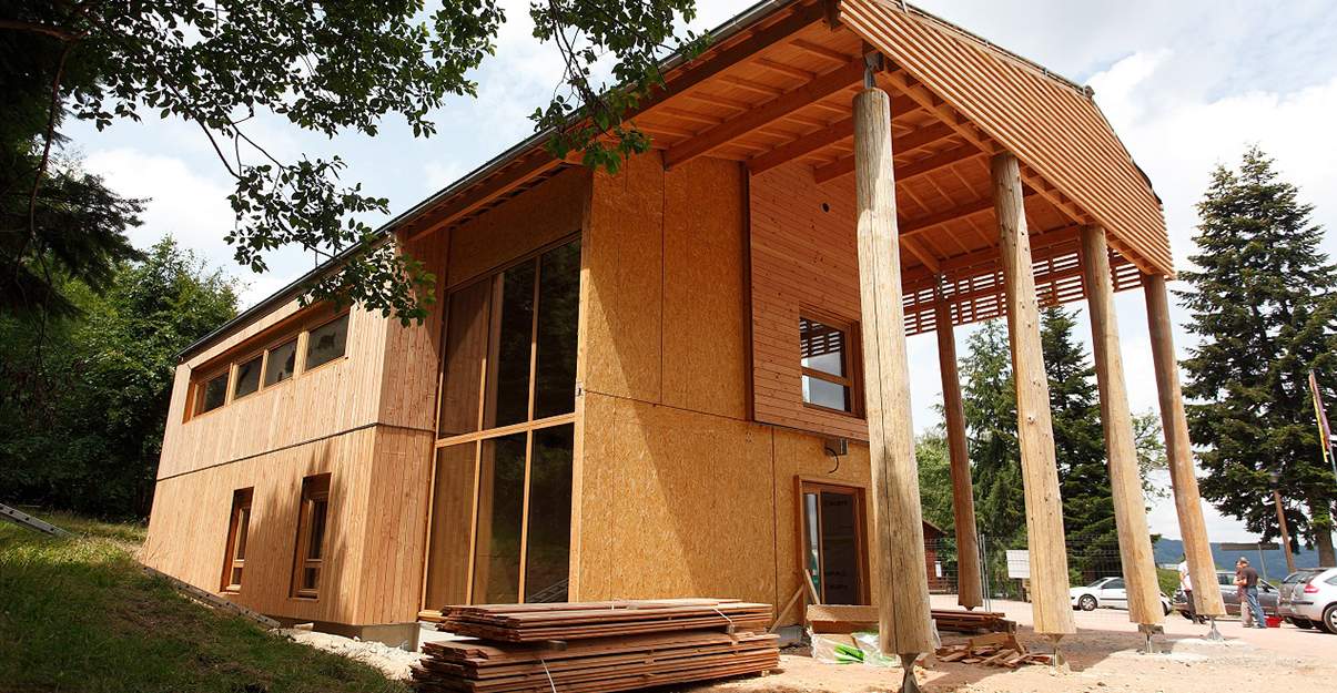 Construction d’une maison en ossature bois