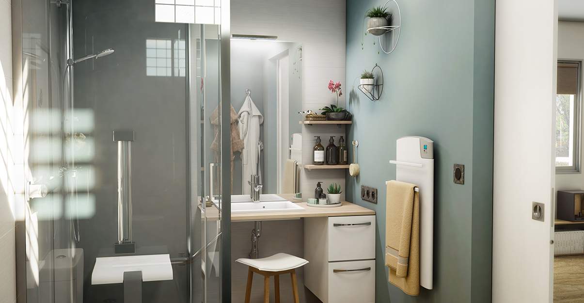 logement évolutif : la salle de bain