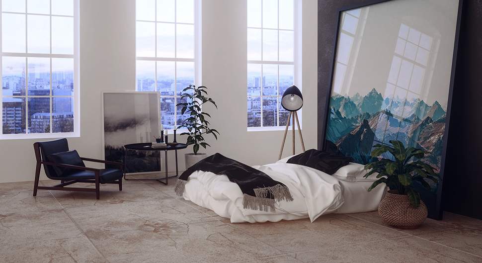 Quel carrelage mettre dans une chambre ?