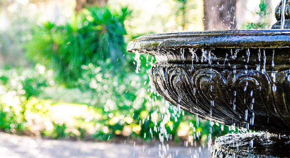 Quelle fontaine pour mon jardin ?