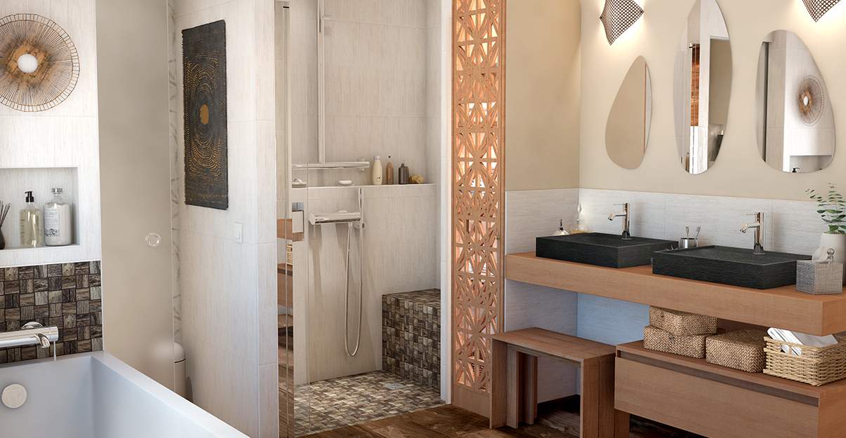 Une salle de bain plus accessible