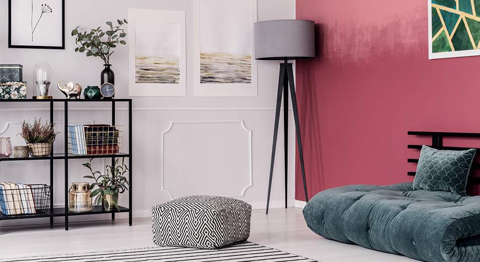 un coin nuit dans un salon