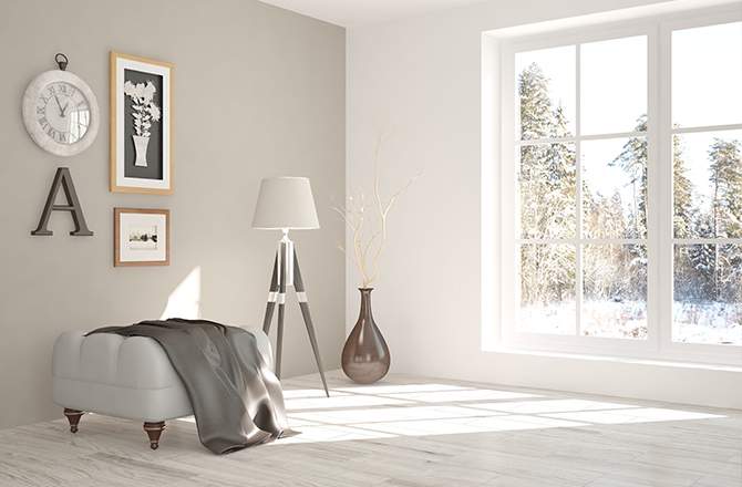 Style scandinave salon - La Maison Saint-Gobain