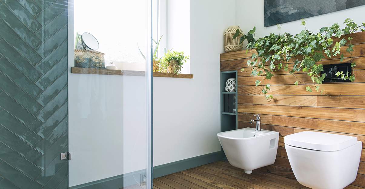 De la nature dans la salle de bain