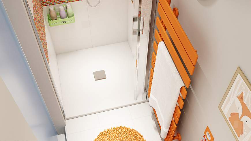 Une salle de bain pour enfant