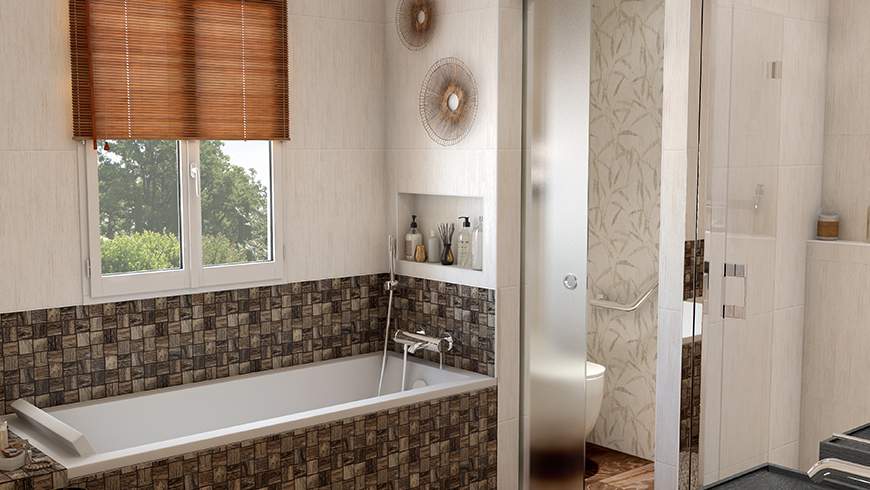 Une salle de bain pour sénior