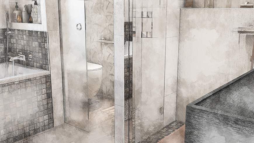 Une salle de bain pour sénior