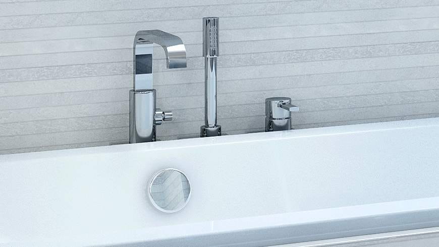 Une salle de bain familiale