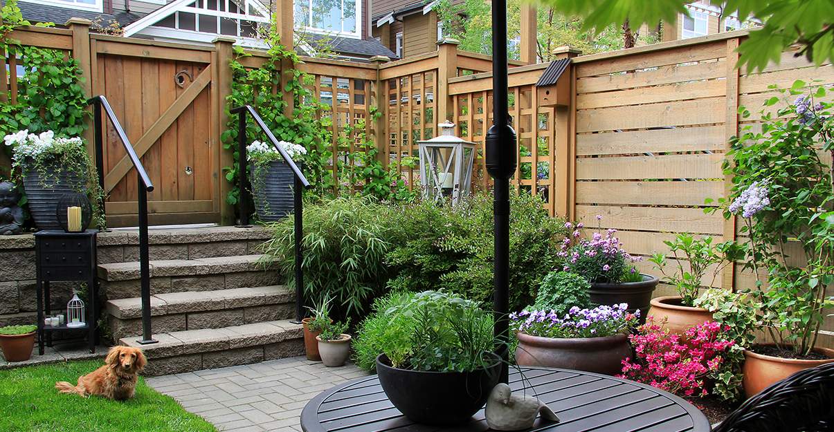 Vis-à-vis terrasse : la palissade