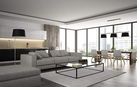 Style moderne design - Quand la modernité fait salon - Saint-Gobain.fr