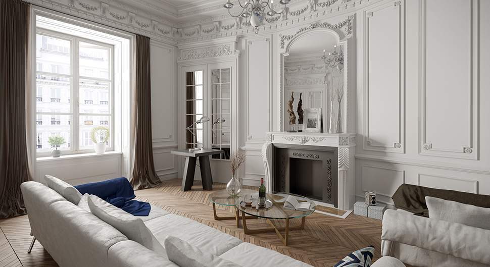 Style Classique-Chic appart haussmanien - Saint-Gobain.fr