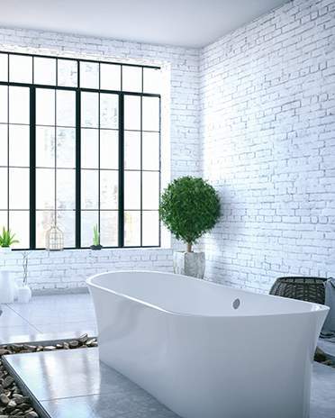 Style industriel - Salle de bain loft - Saint-Gobain.fr