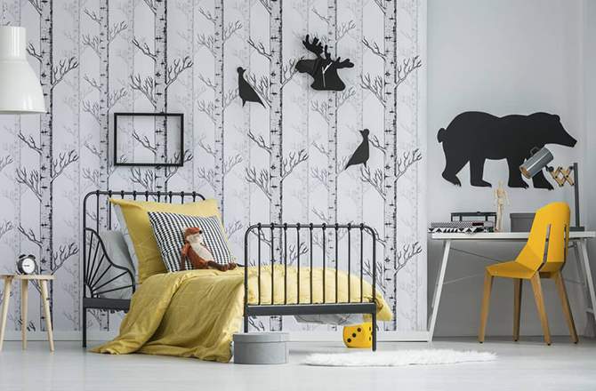 Style Pop chambre graphisme - Saint-Gobain.fr