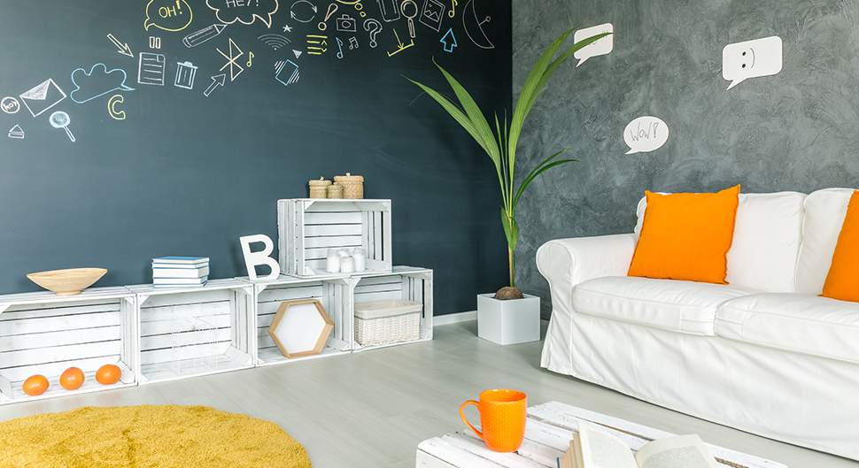 Style Pop salon couleurs - Saint-Gobain.fr