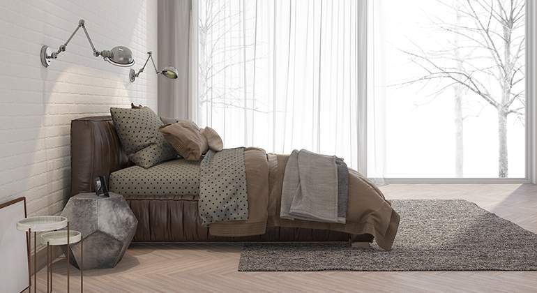 Style moderne design - chambre profil - Saint-Gobain.fr