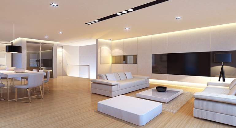 Style moderne design - salon - Saint-Gobain.fr