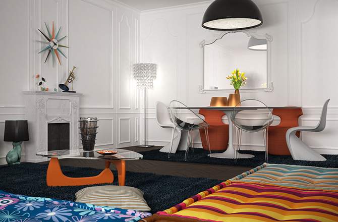 Style pop - Souvenez-vous - Saint-Gobain.fr