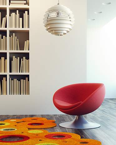 Style pop - fauteuil iconique - Saint-Gobain.fr