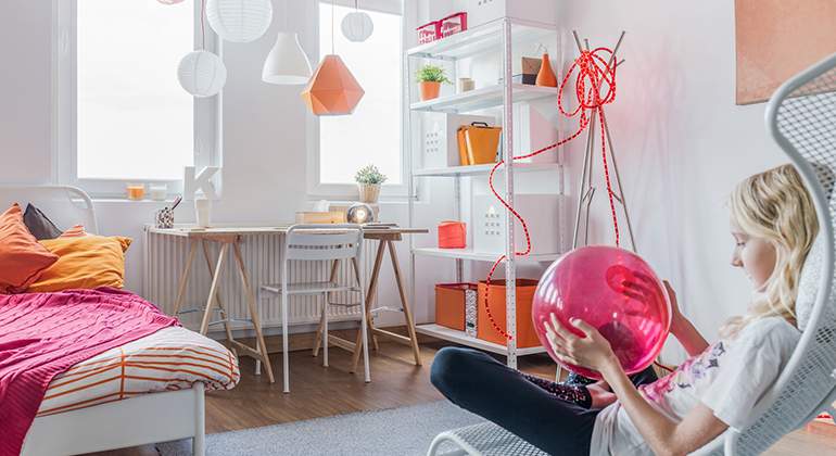Style pop - chambre pour fille - Saint-Gobain.fr