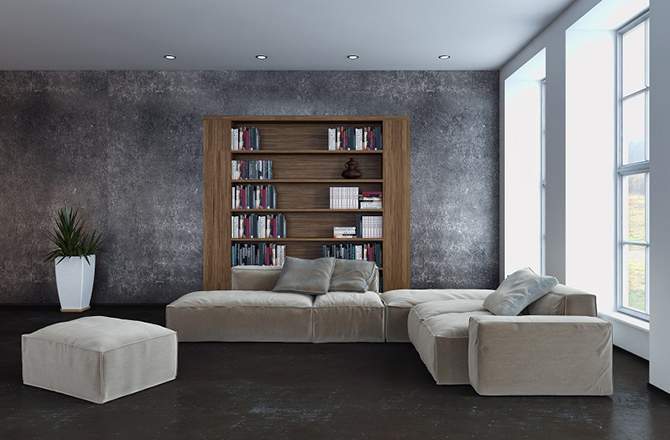 Béton ciré noir pour une finition ultra moderne