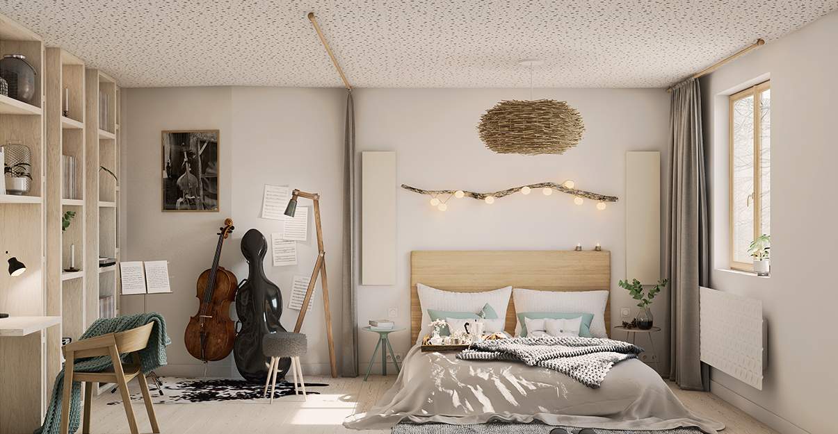 La boite acoustique, pour une pièce à la qualité sonore irréprochable.