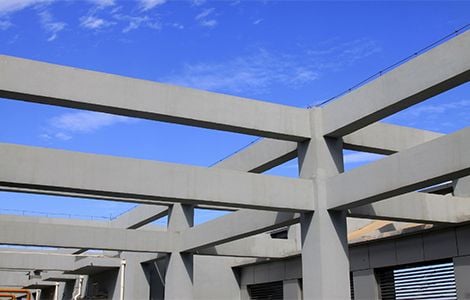 La charpente en béton : l’outsider