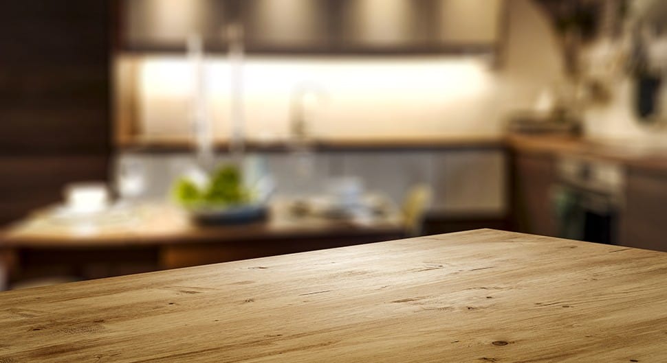 Du bois dans la cuisine