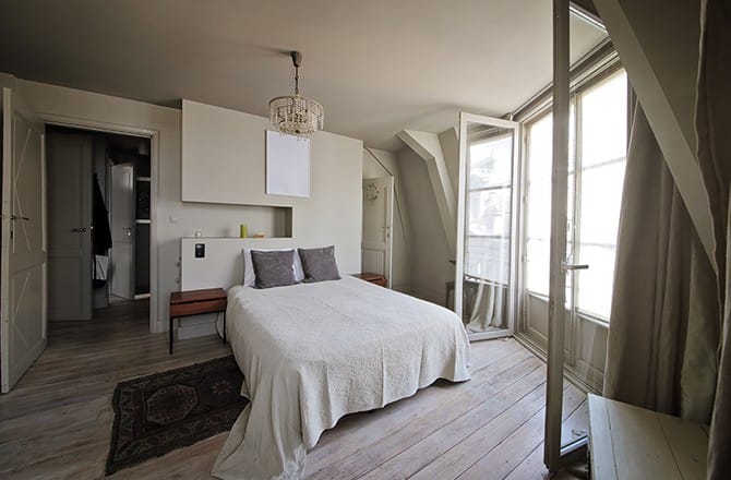 Une chambre d’hôte campagne chic, sobre et reposante.