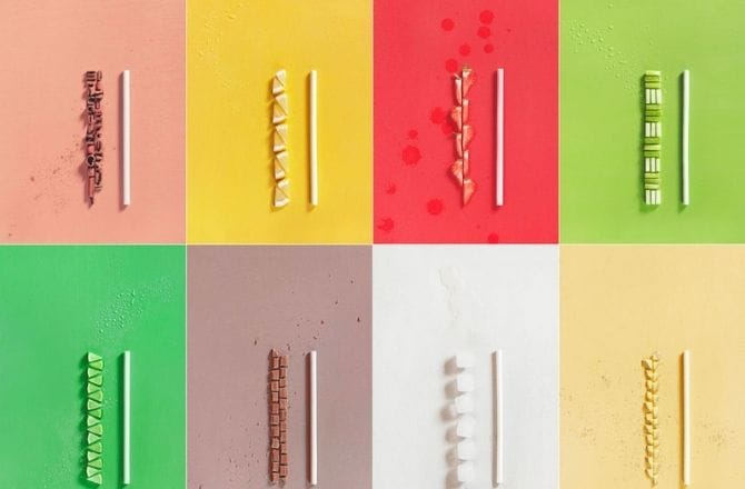 vaisselle comestible 