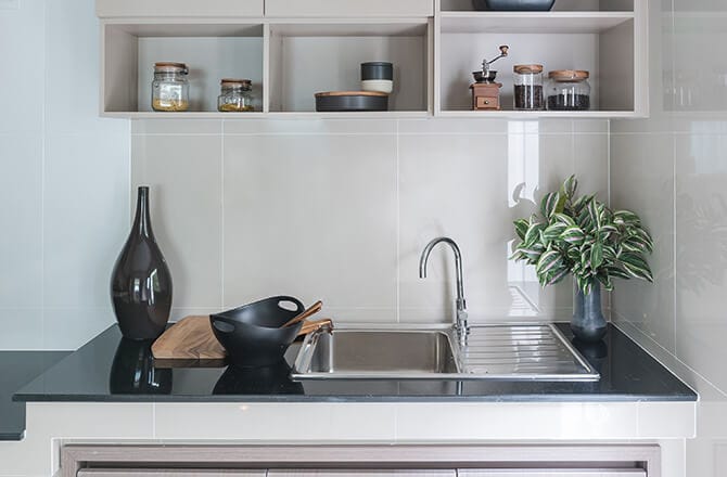 Aménager une petite cuisine : crédence