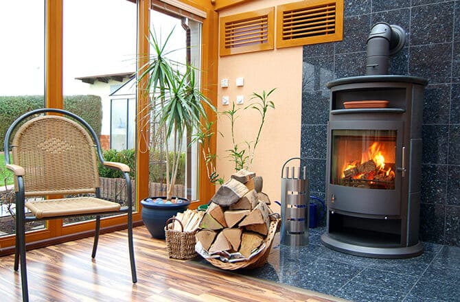 Le poêle à ventouse