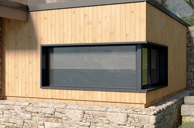 Confort d’été : brise-soleil intégré au vitrage