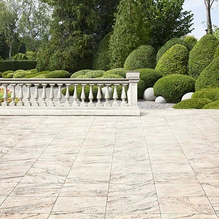 Terrasse en pierre : le marbre