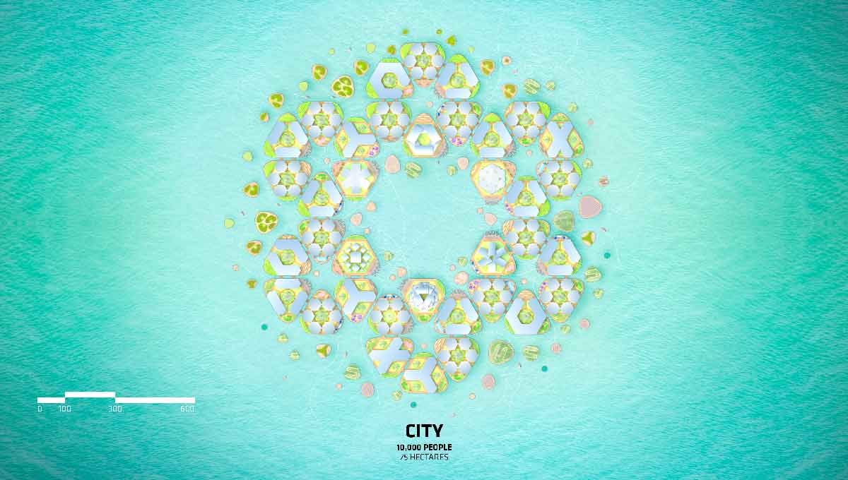 La ville flottante Océanix