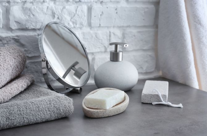 accessoire salle de  bain