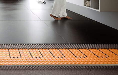 Le plancher chauffant