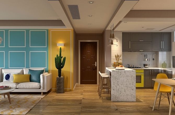 couleur chaude ou froide dans la deco