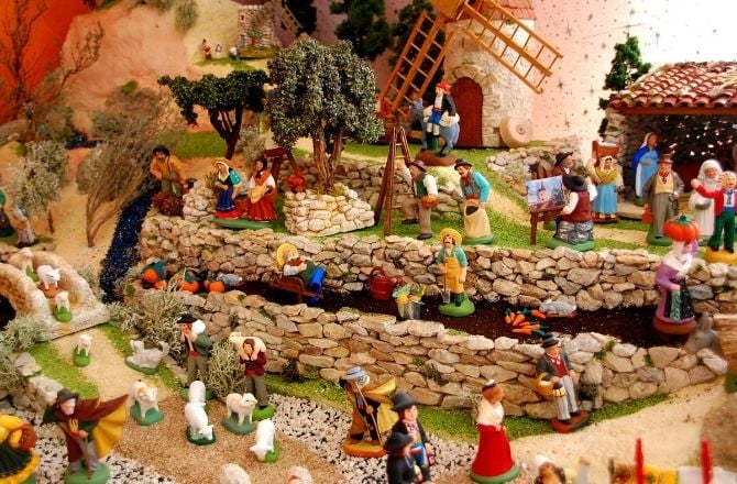 Creche de noel