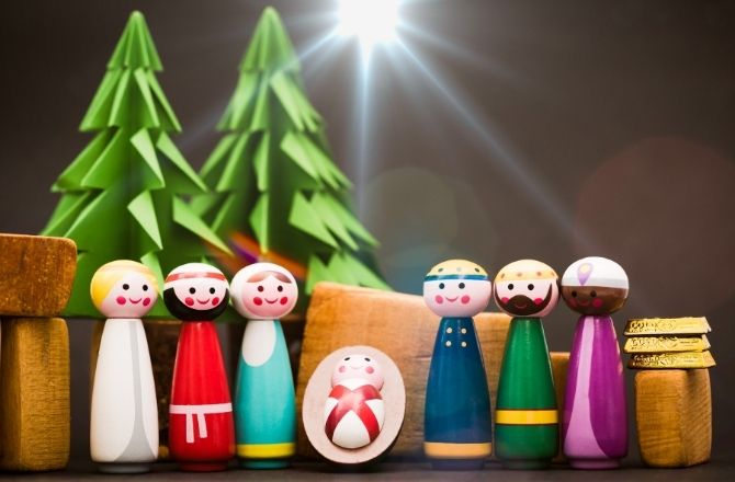 Creche de noel