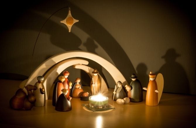 Creche de noel