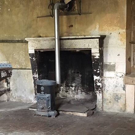 démolition cheminée abimée