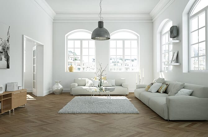 Finition pour plafond salon