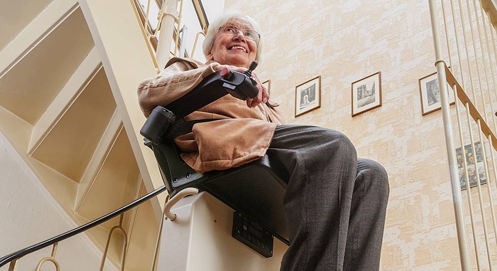 Installation monte escalier