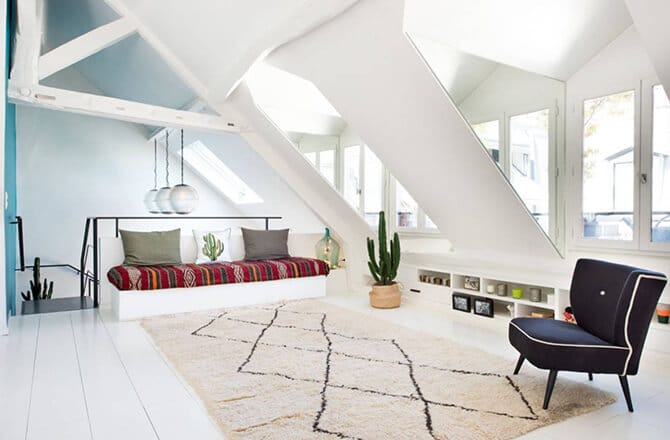 Miroir sur les coté des chien assis