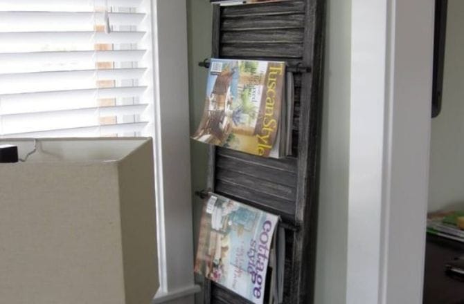 volet bois porte revue