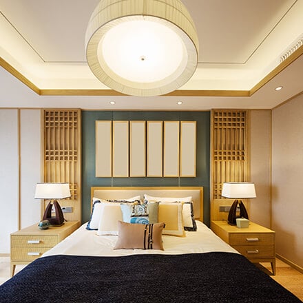 Revêtement pour plafond : faux-plafond structuré