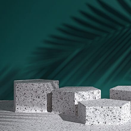 Terrazzo effet matiere