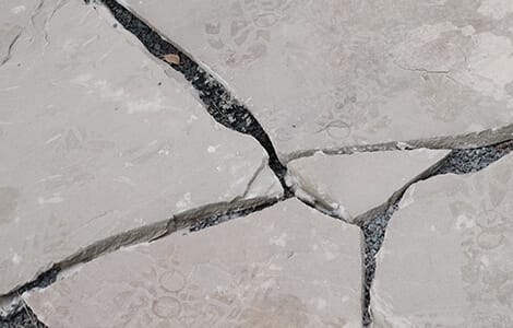 Fissure liée à la détérioration du joint