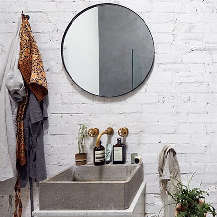 Béton décoration : vasque