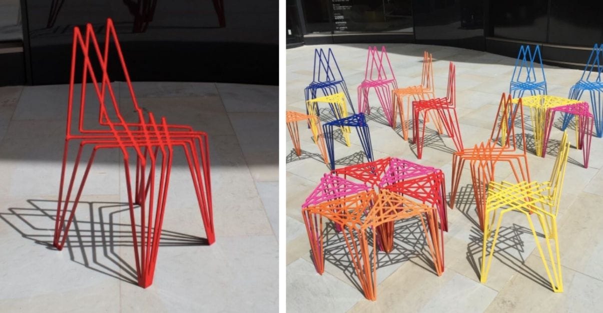 La Chaise à tisser du Studio Swine 